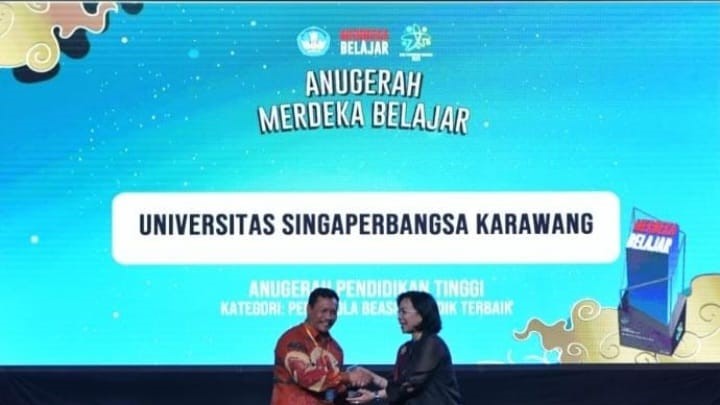 Thumbnail artikel Sabet Satu Penghargaan dalam Puncak Merdeka Belajar, Samsuri: Unsika Berpotensi Raih Penghargaan Lain