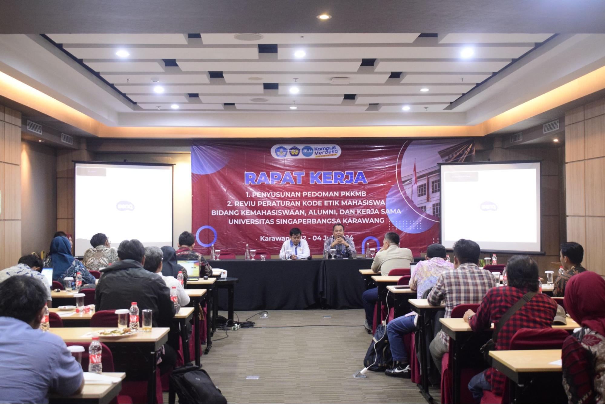 Thumbnail artikel Jelang PKKMB, Unsika Adakan Rapat Kerja Penyusunan Pedoman PKKMB dan Revisi Kode Etik Mahasiswa