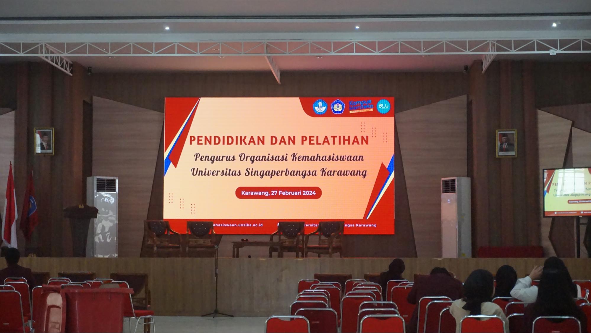 Thumbnail artikel Pendidikan dan Pelatihan Ormawa Unsika: Membangun Integritas dan Kontribusi Mahasiswa Unggul