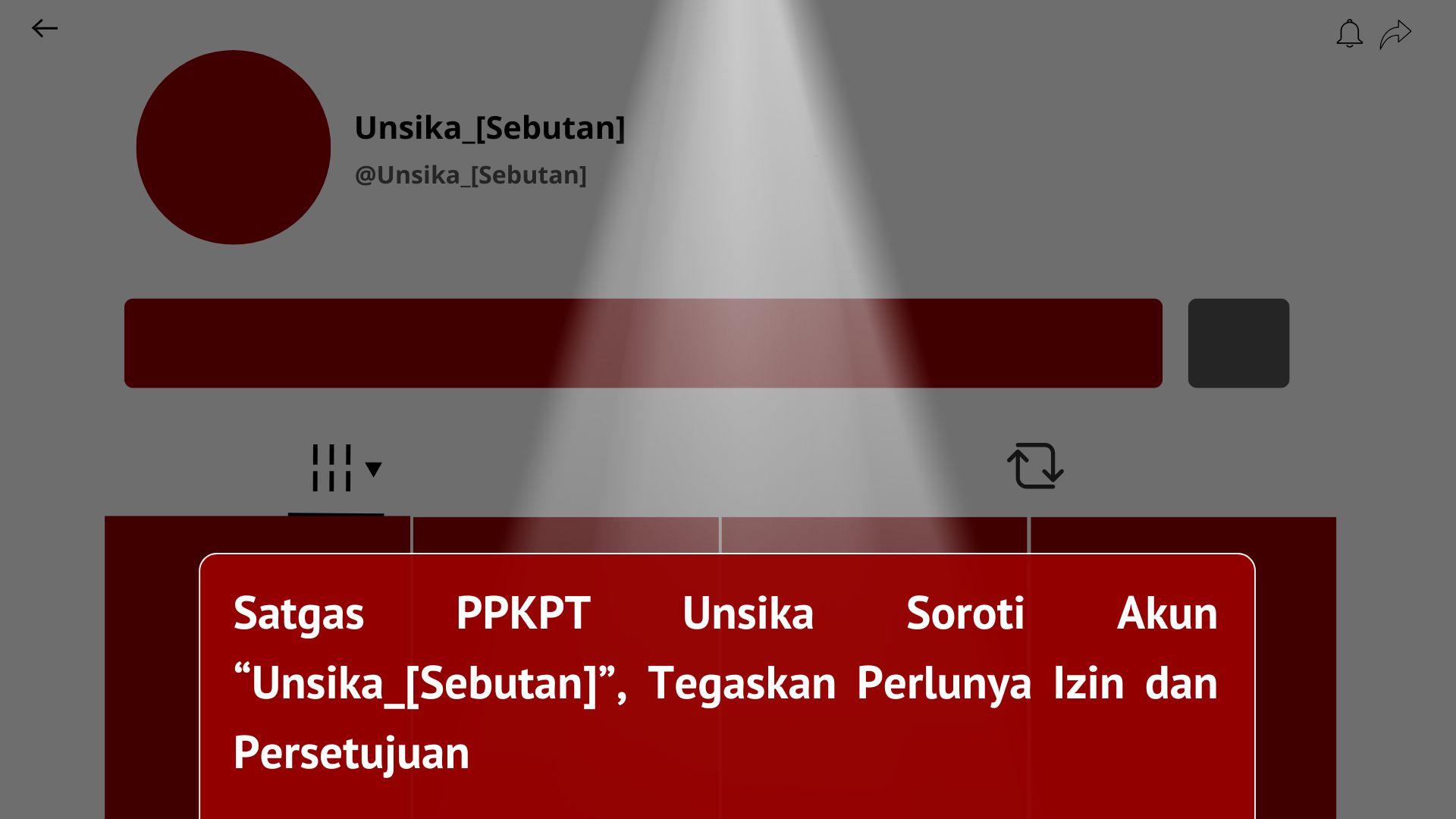 Thumbnail artikel Satgas PPKPT Unsika Soroti Akun “Unsika_[Sebutan]”, Tegaskan Perlunya Izin dan Persetujuan