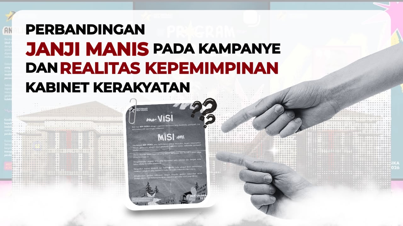 Thumbnail artikel Perbandingan Janji Manis pada Kampanye dan Realitas Kepemimpinan Kabinet Kerakyatan