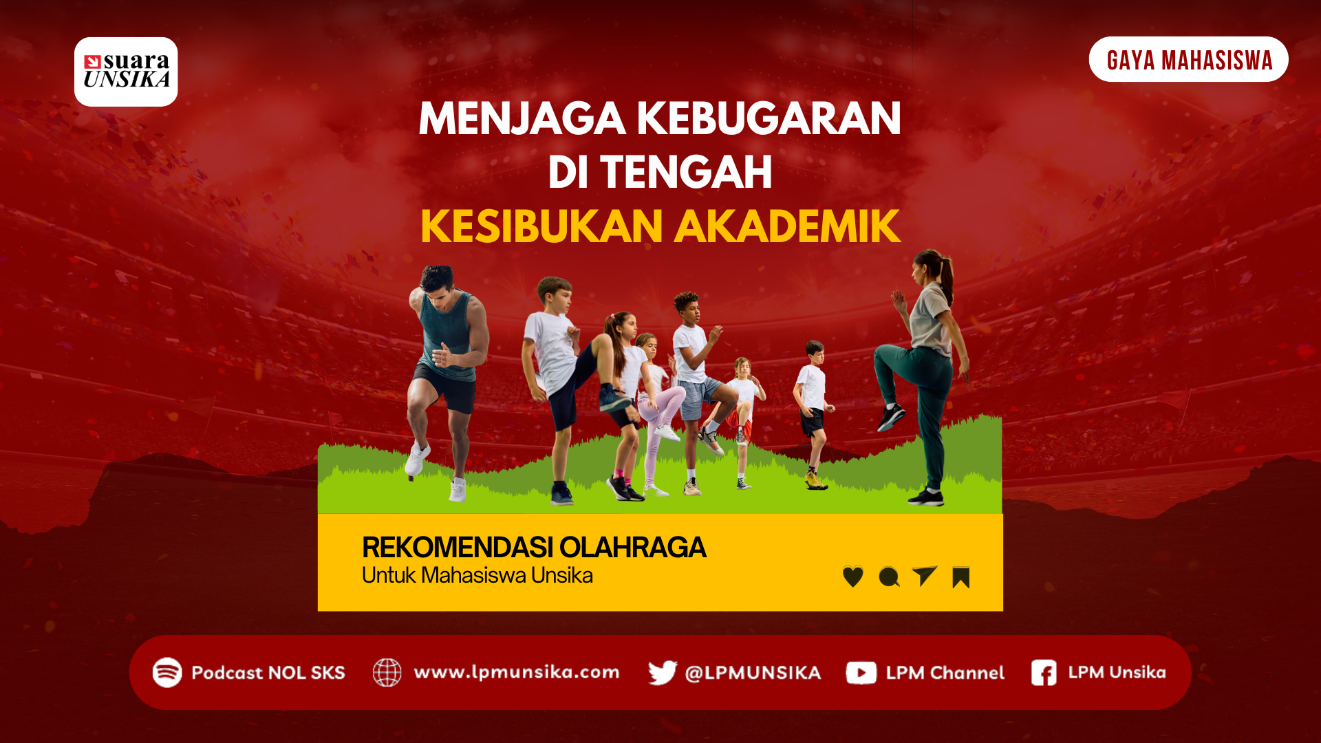 Thumbnail artikel Rekomendasi Olahraga untuk Mahasiswa Unsika: Menjaga Kebugaran di Tengah Kesibukan Akademik
