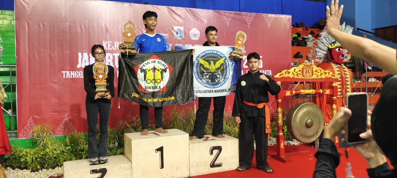 Thumbnail artikel Pencak Silat Unsika Raih 23 Medali di JAC  2025, Lampaui Target Awal