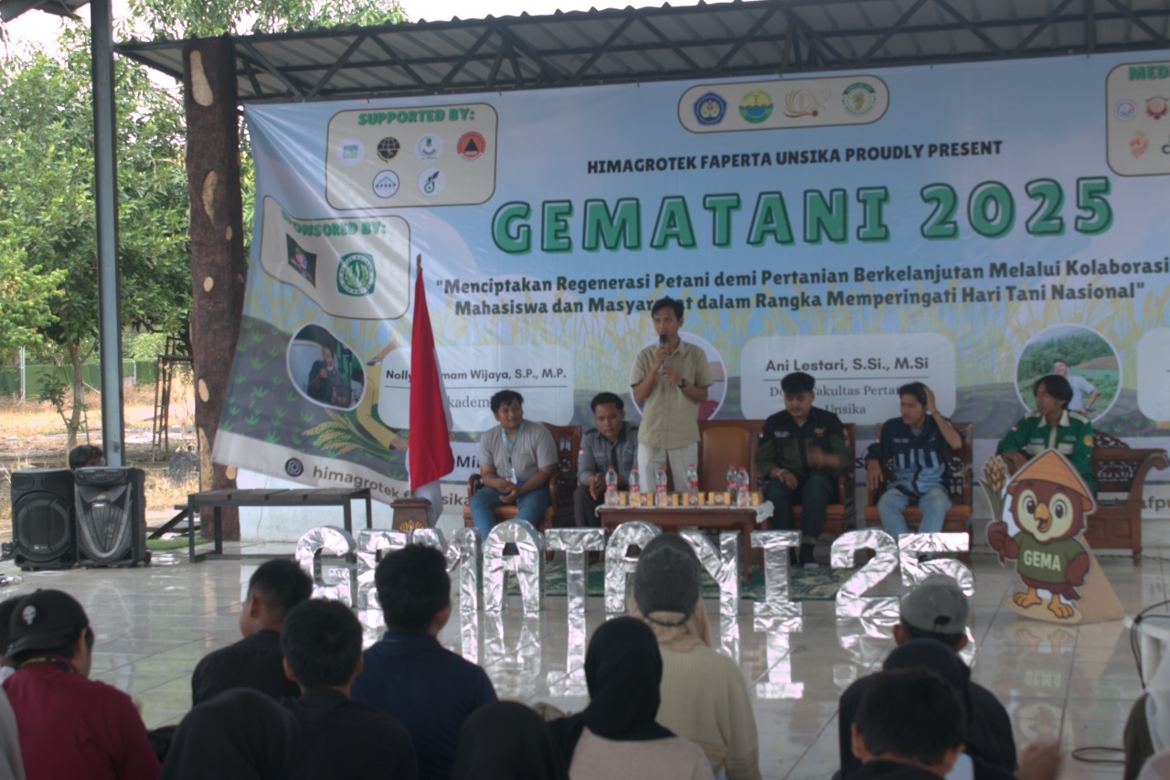 Thumbnail artikel Himagrotek Unsika Gelar Gema Tani: Wujudkan Regenerasi Petani dan Pertanian Berkelanjutan